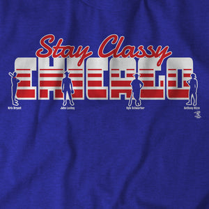 Stay Classy Chicago! (Cubs travel in style)