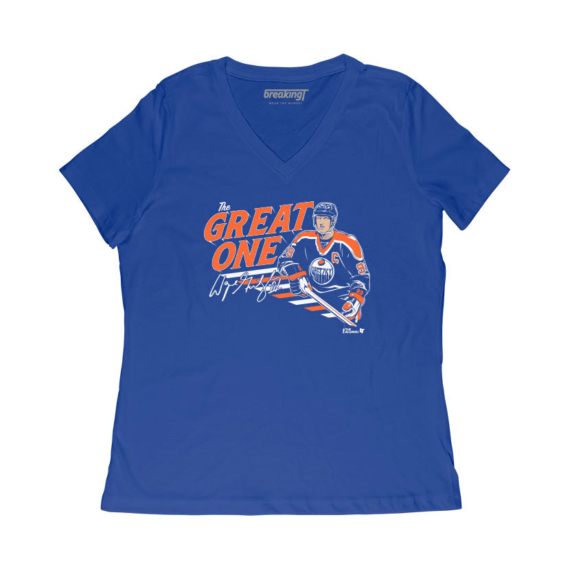 Wayne Gretzky: The Great One, Adult T-Shirt / 2XL - NHL - Sports Fan Gear | breakingt