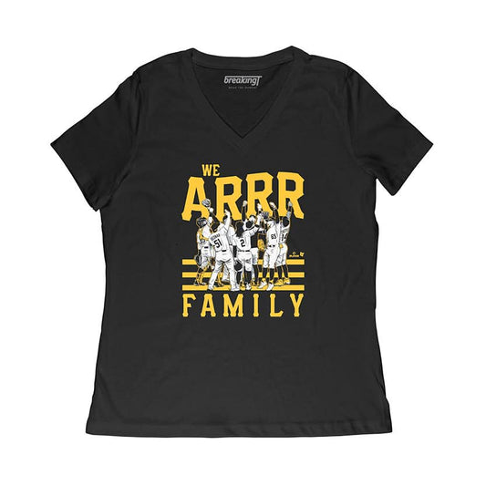 We Arrr Family Shirt + Hoodie, Pittsburgh - MLBPA Licensed - BreakingT