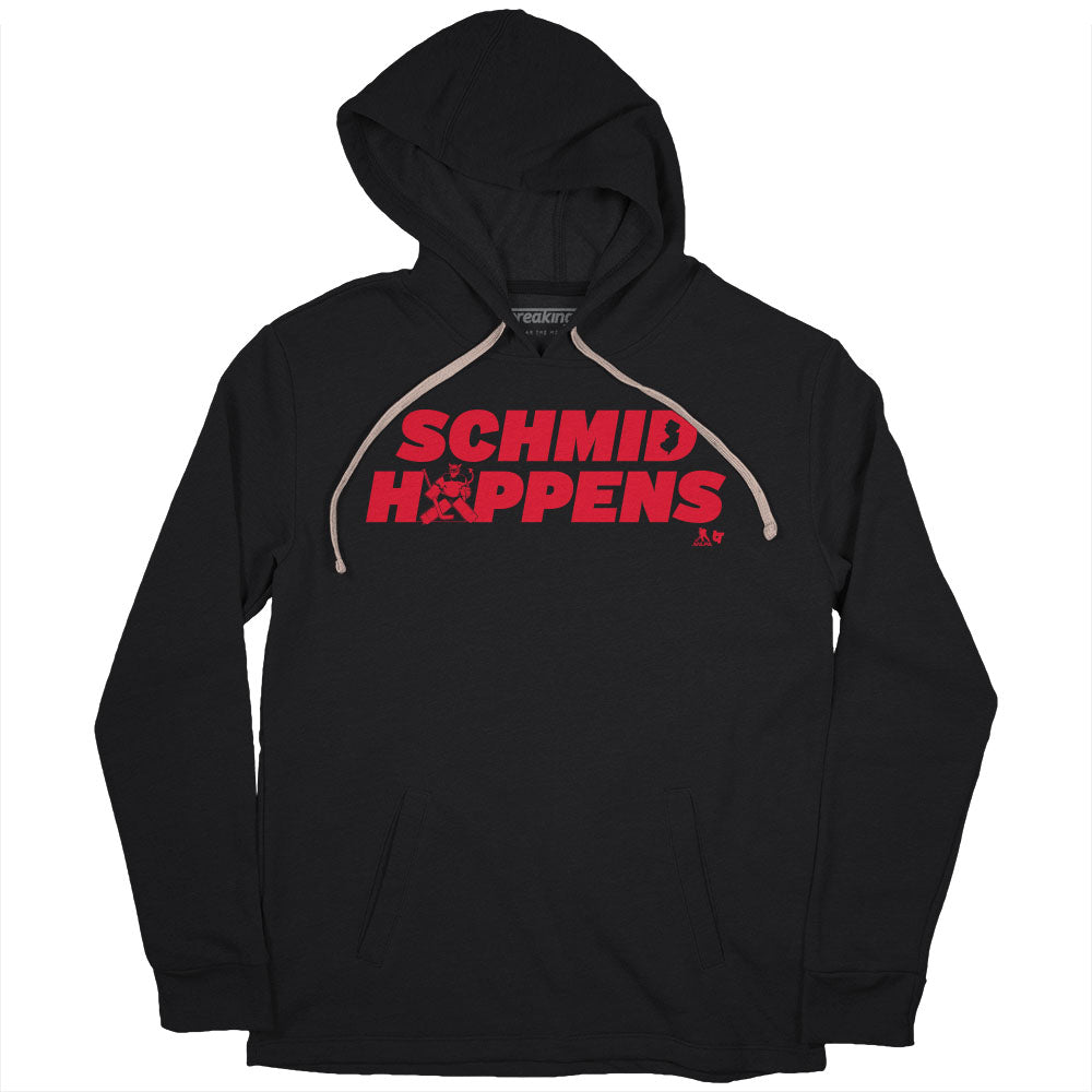 Official new Jersey Akira Schmid Happens Shirt, hoodie, sweater