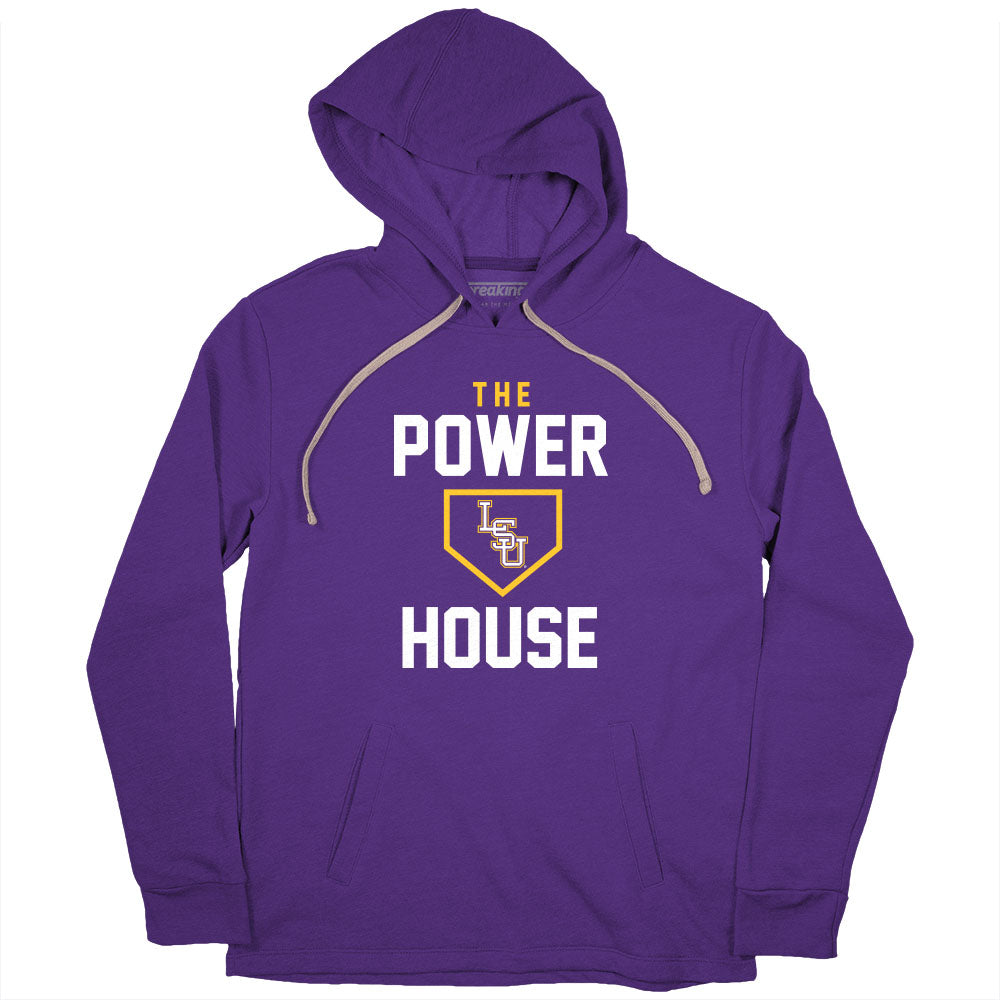 LSU Tigers the power house of college baseball shirt, hoodie