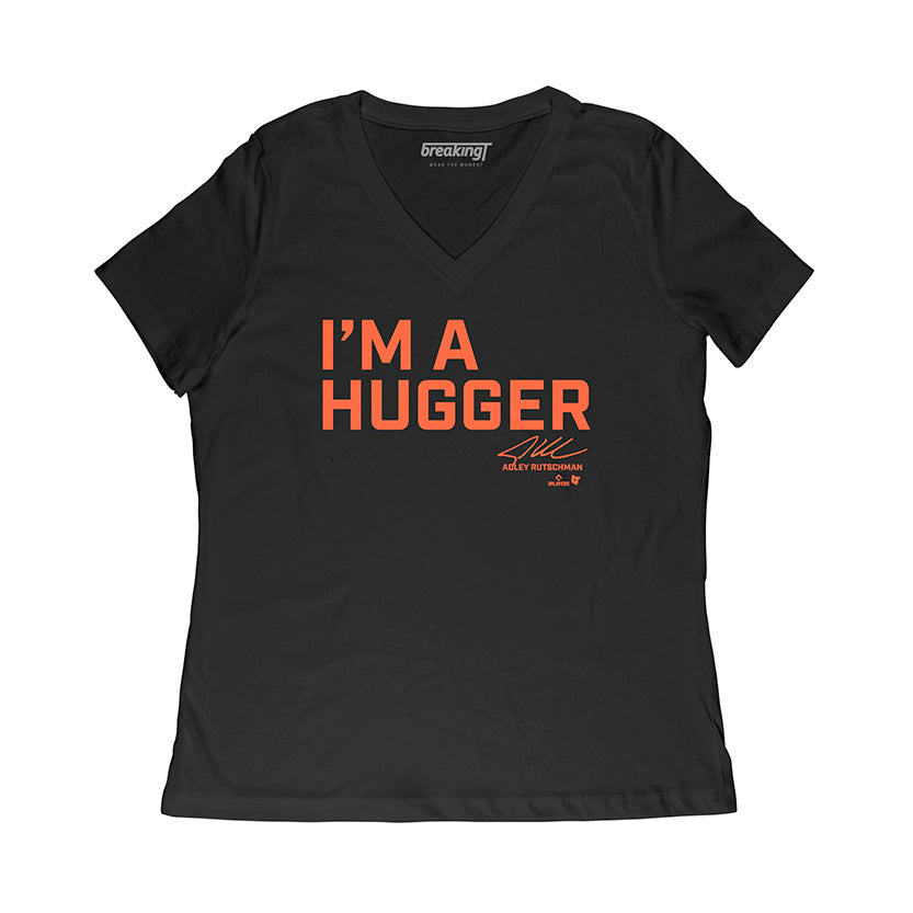 You can't get an Adley R yankees gear  utschman hug, but you can get  an Adley Hugs t-shirt