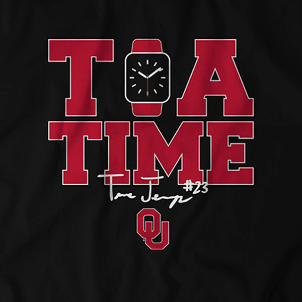 Oklahoma Softball: Tiare Jennings Tia Time Logo