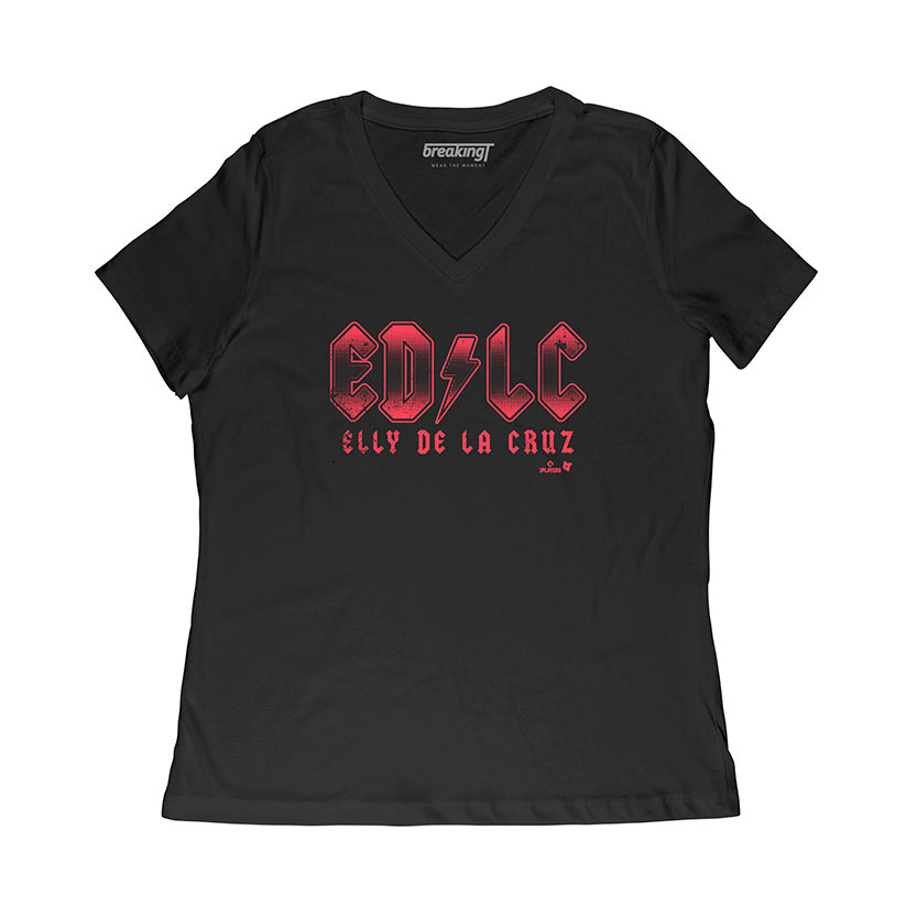 Elly de La Cruz: EDLC, Adult T-Shirt / Small - MLB - Sports Fan Gear | breakingt