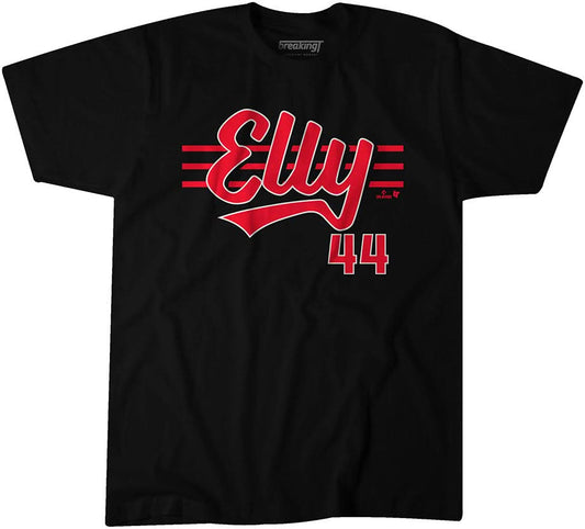 Elly De La Cruz: Cincinnati Script Shirt - MLBPA Licensed - BreakingT