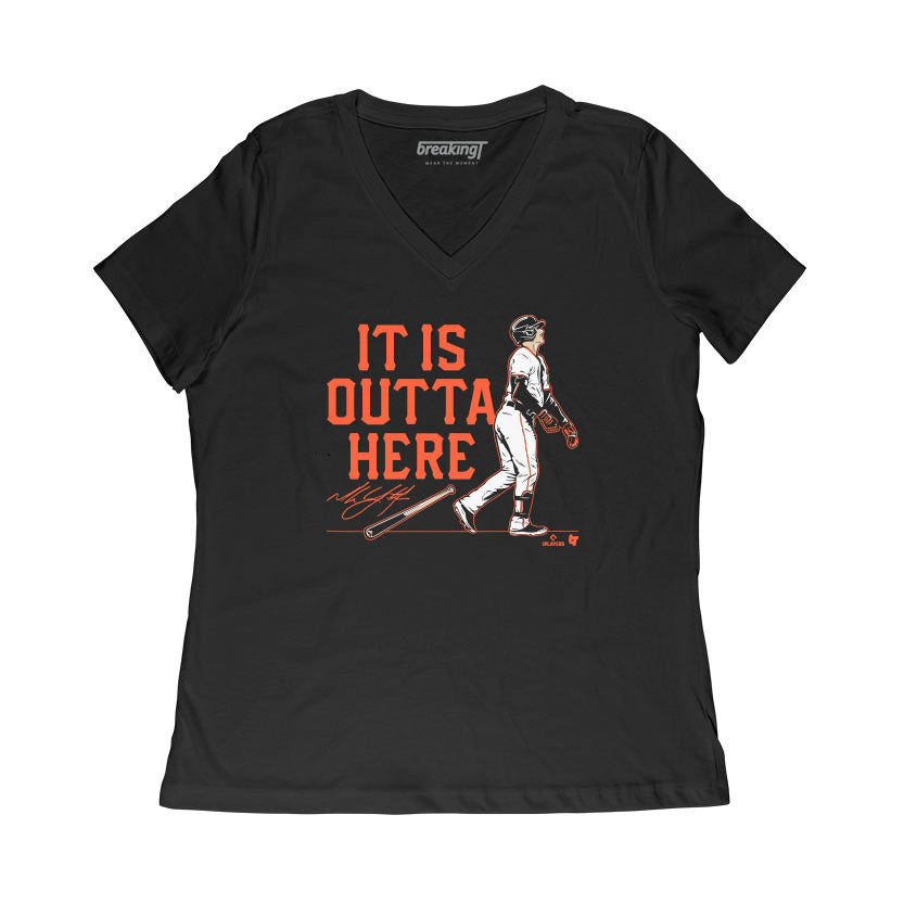 Mike Yastrzemski It Is Outta Here Shirt - Shibtee Clothing