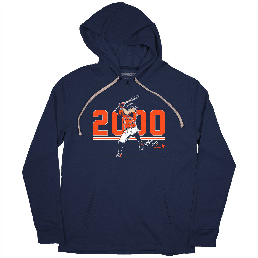 Official breakingt Merch Jose Altuve 2000 Hits Shirt, hoodie