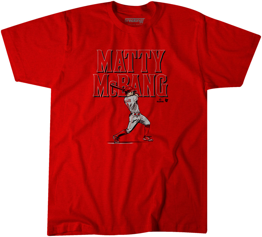 Matt McLain Cincinnati Reds Matty McBang 2023 shirt, hoodie, sweater, long  sleeve and tank top