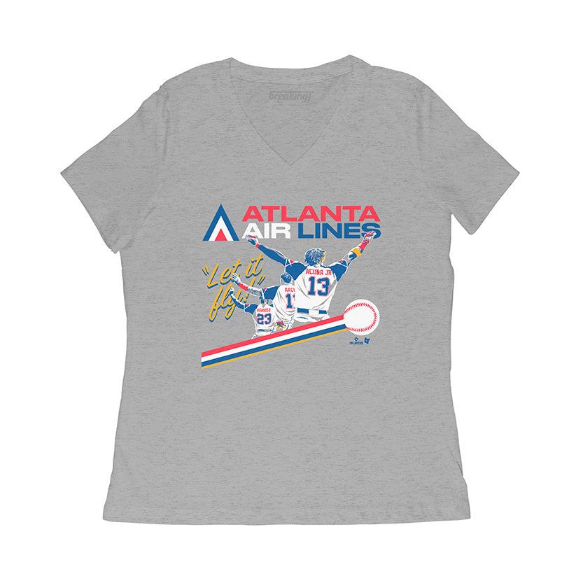 Atlanta Airlines Let It Fly Atlanta Braves shirt, hoodie, sweater, long  sleeve and tank top