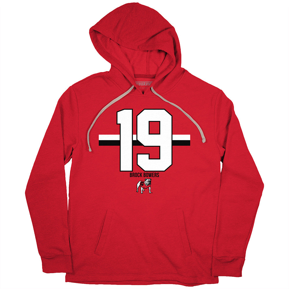 Official georgia Football Brock Bowers 19 shirt, hoodie, sweater