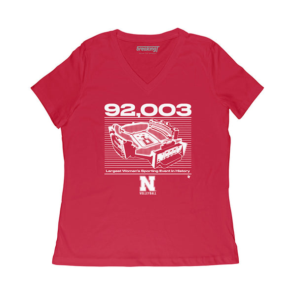 Nebraska Volleyball: 92,003