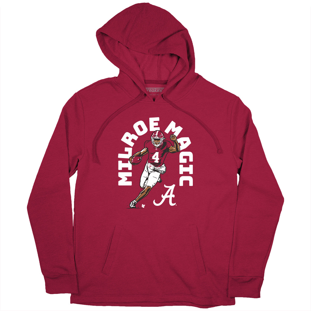 Jalen Milroe, Alabama football QB, NIL T-shirt drops - Roll 'Bama Roll