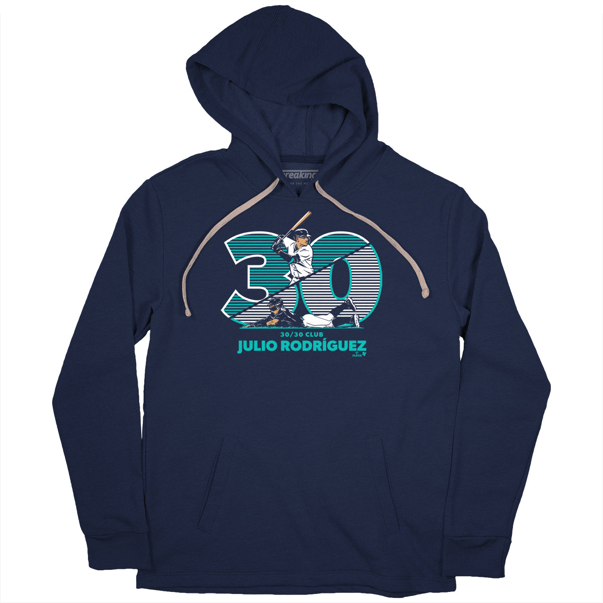 Julio Rodríguez 30/30 Shirt - Seattle Mariners - Skullridding