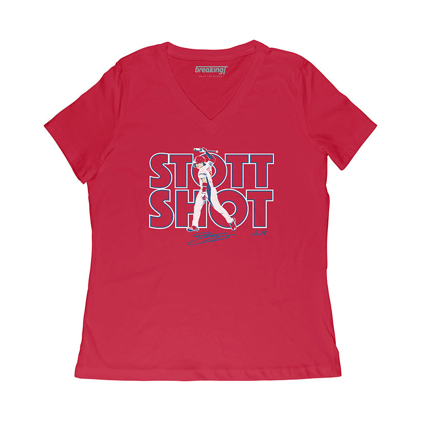 Bryson Stott Shot, Adult T-Shirt / Small - MLB - Sports Fan Gear | breakingt