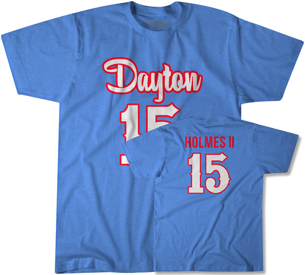 Dayton Basketball: DaRon Holmes 15 Chapel Blue