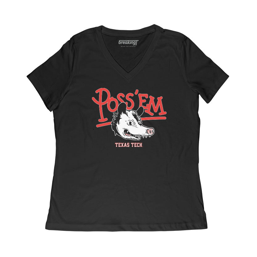 Texas Tech Football: Rally Possum Shirt - TTU Licensed - BreakingT