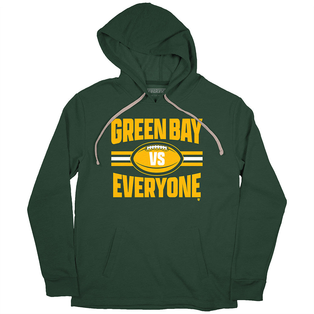 Green Bay Vs Everyone T-Shirt | Houston Pro Football – BreakingT