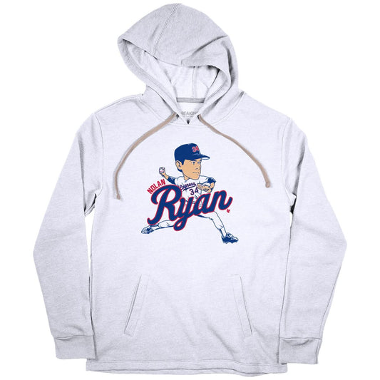 Nolan Ryan: Caricature Shirt, Texas - MLBPAA Licensed - BreakingT