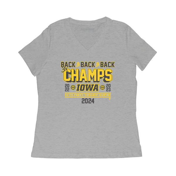 Iowa Basketball: Back-To-Back-To-Back Big Ten Women's Basketball Tournament Champs