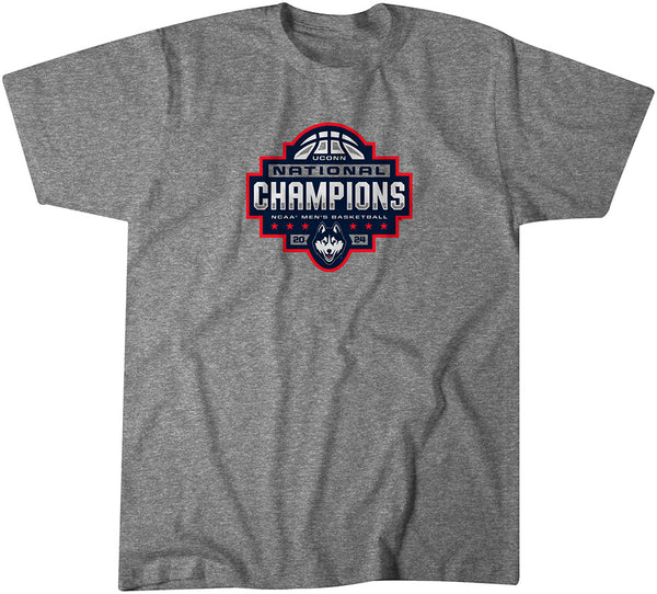 UConn Men's Basketball: 2024 National Champions Logo