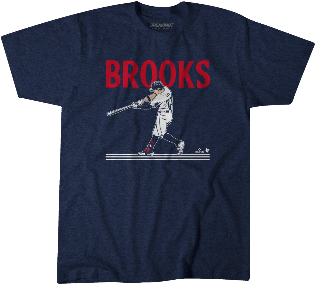 Brooks Lee Slugger Swing Shirt, Minnesota - Mlbpa Licensed - Breakingt