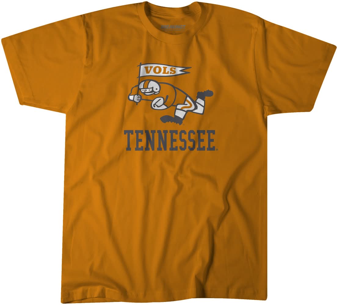 LivyLu Tennessee Vols Football Pennant Vintage Ellie Tee main image 1