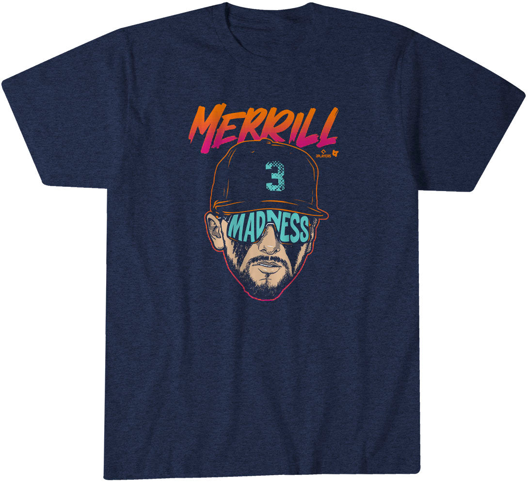 Jackson Merrill Madness Swag Head CIty Shirt, SD - MLBPA x BreakingT