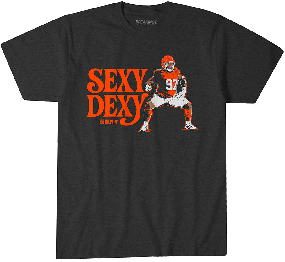 Dexter Lawrence: Sexy Dexy Shirt, Cincinnati - NFLPA x BreakingT