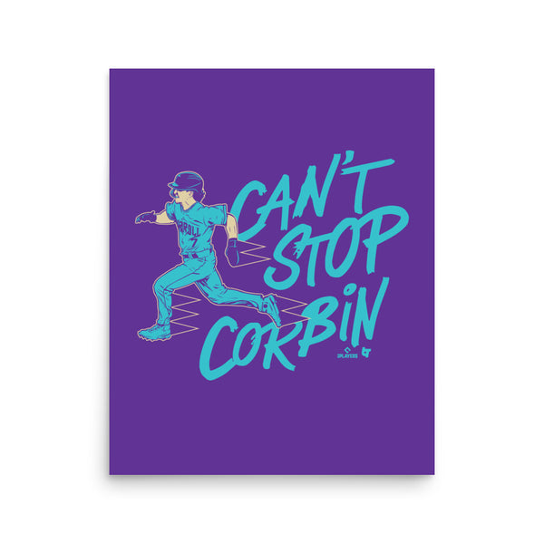 Can't Stop Corbin Carroll Print