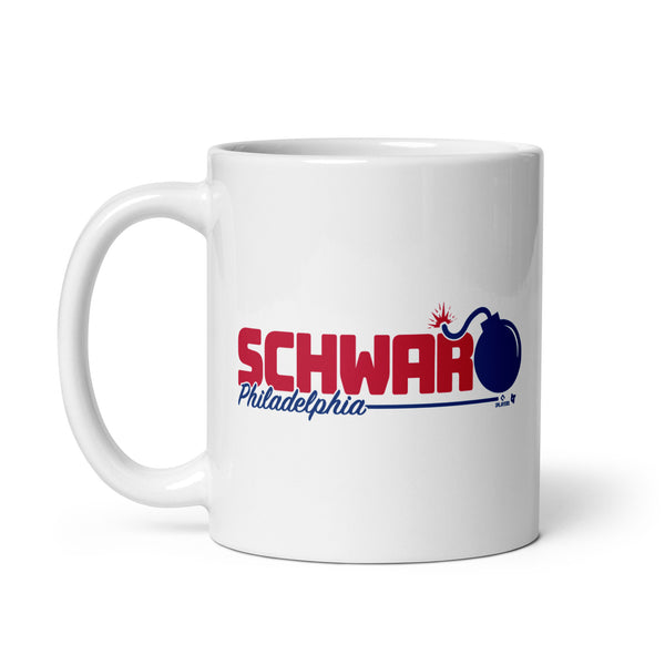 Kyle Schwarber: Schwarbomb Logo Mug