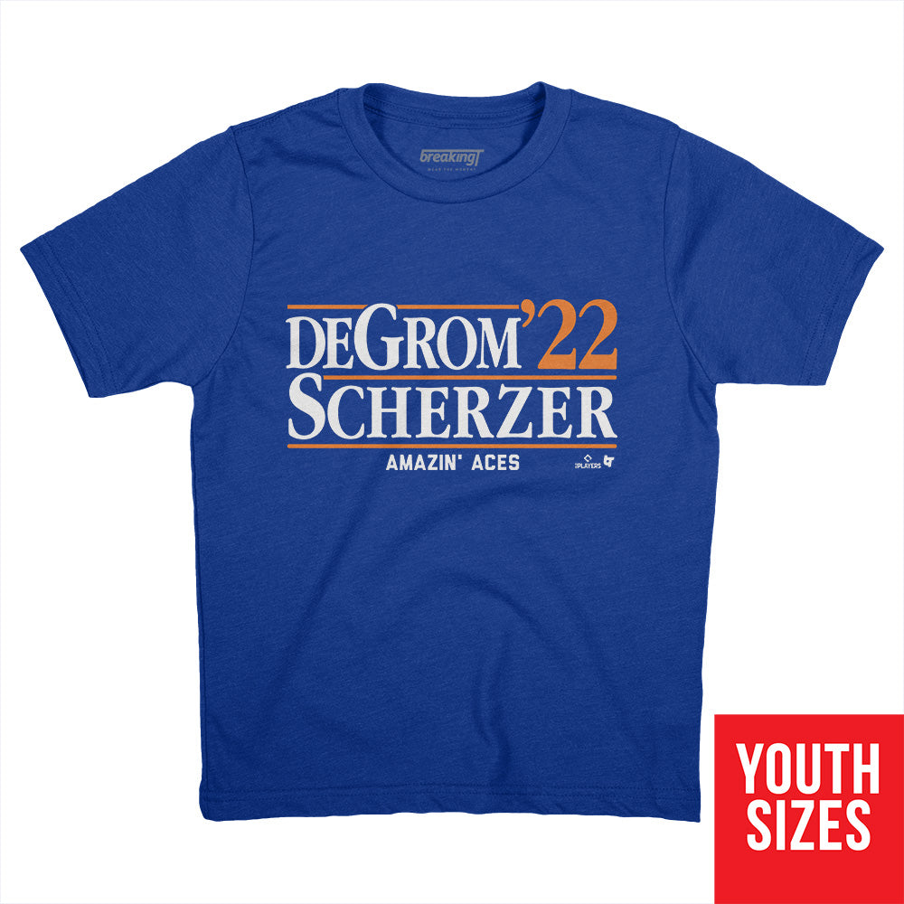 Get your Amazin' Aces Max Scherzer & Jacob deGrom shirt - Amazin