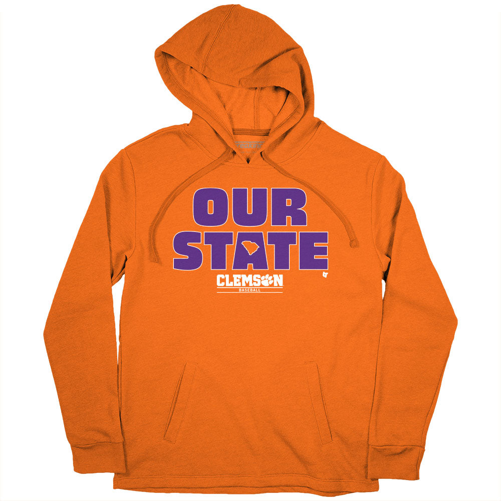 Clemson Baseball Our State Shirt Hoodie Licensed BreakingT