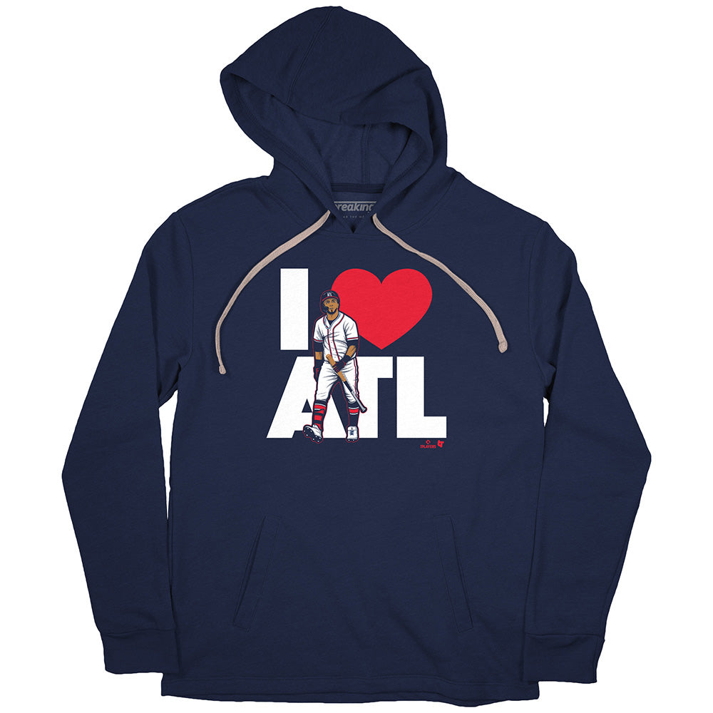 Eddie Rosario: I Love Atlanta Shirt + Hoodie - Atlanta Braves - Skullridding