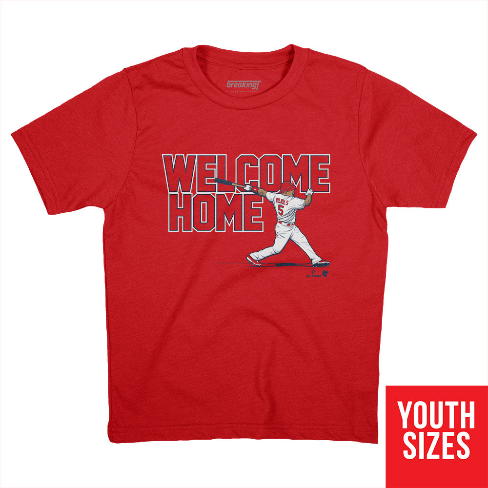 5 he's back Albert Pujols shirt