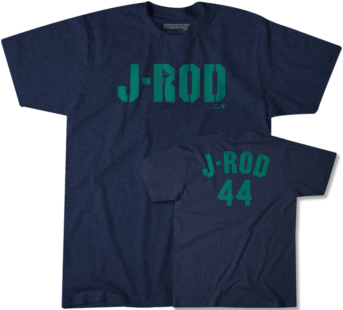 Julio Rodriguez: j-rod 44, Adult T-Shirt / Royal / 2XL - MLB - Royal - Sports Fan Gear | breakingt