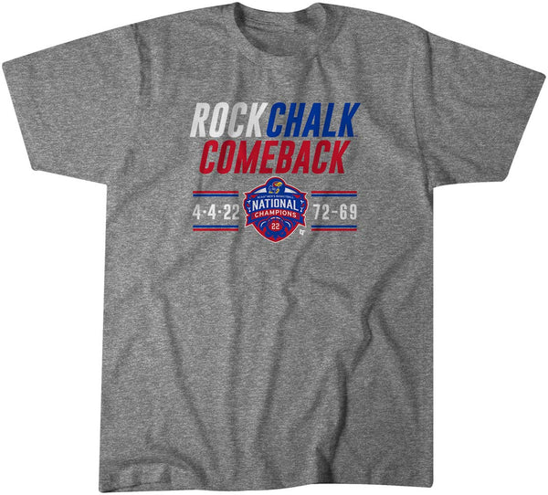 Kansas Basketball: Rock Chalk Comeback