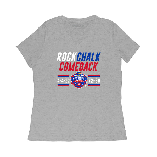 Kansas Basketball: Rock Chalk Comeback