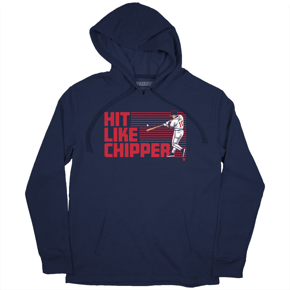  Officially Licensed Chipper Jones - Hit Like Coach Chipper T- Shirt : Sports & Outdoors