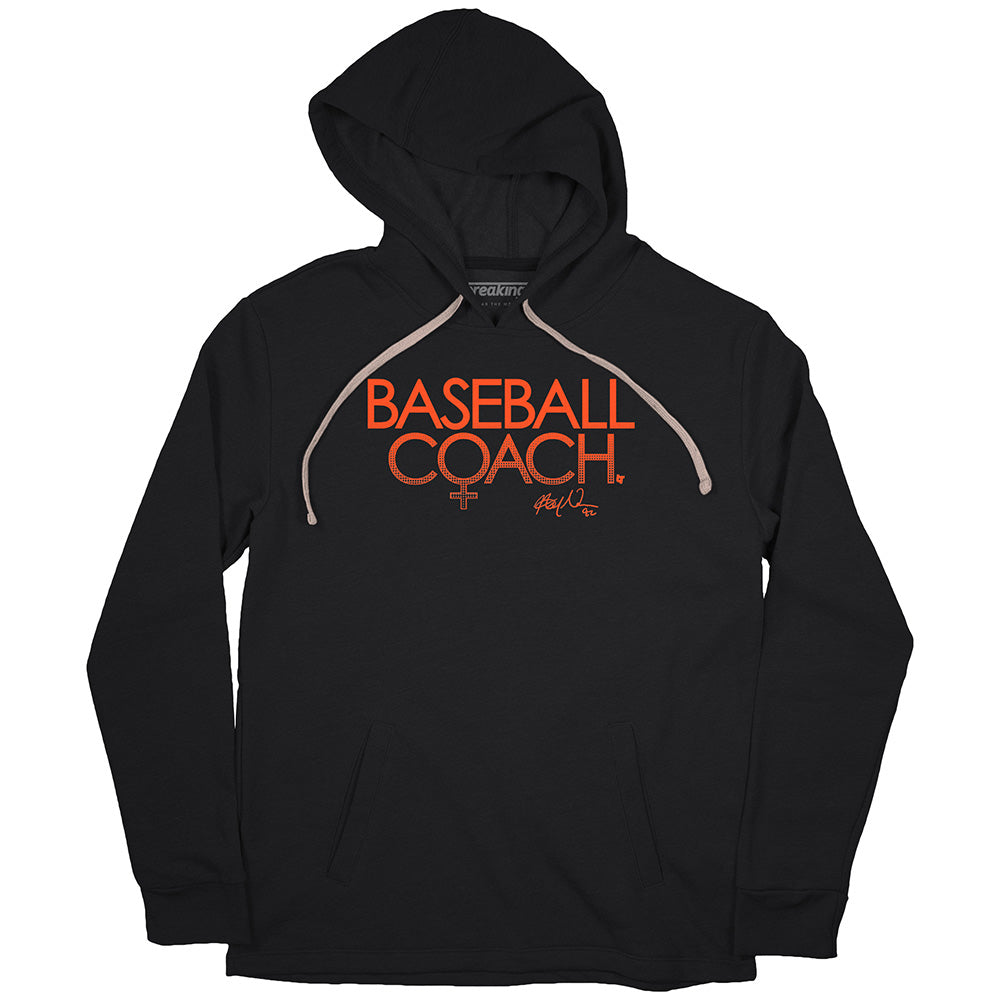 Alyssa Nakken: Baseball Coach, Hoodie / White / 2XL - Nakken - White - Sports Fan Gear | breakingt