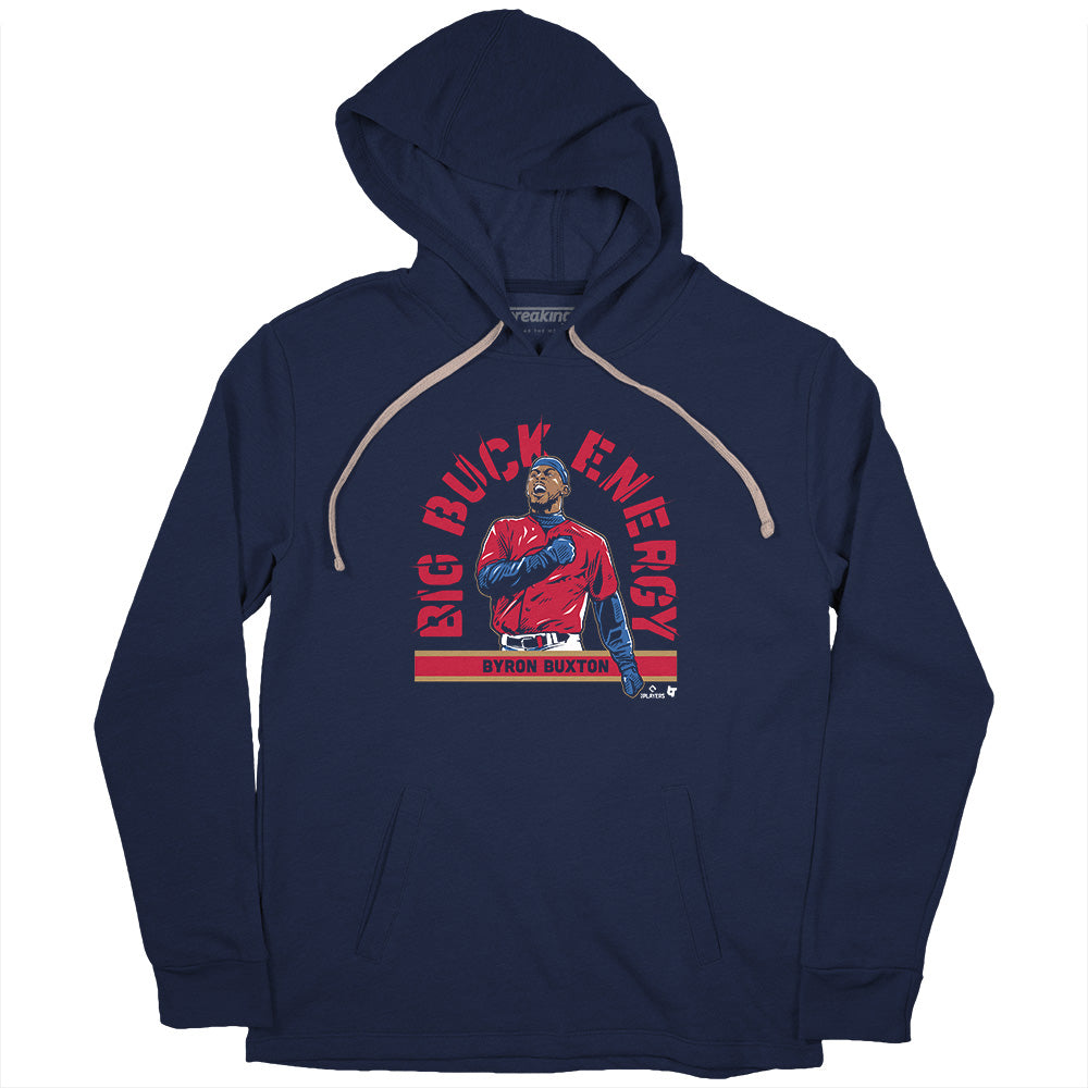 Byron Buxton: Big Buck Energy, Adult T-Shirt / Large - MLB - Sports Fan Gear | breakingt