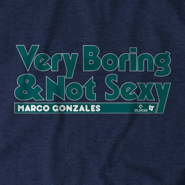 Marco Gonzales: Very Boring & Not Sexy