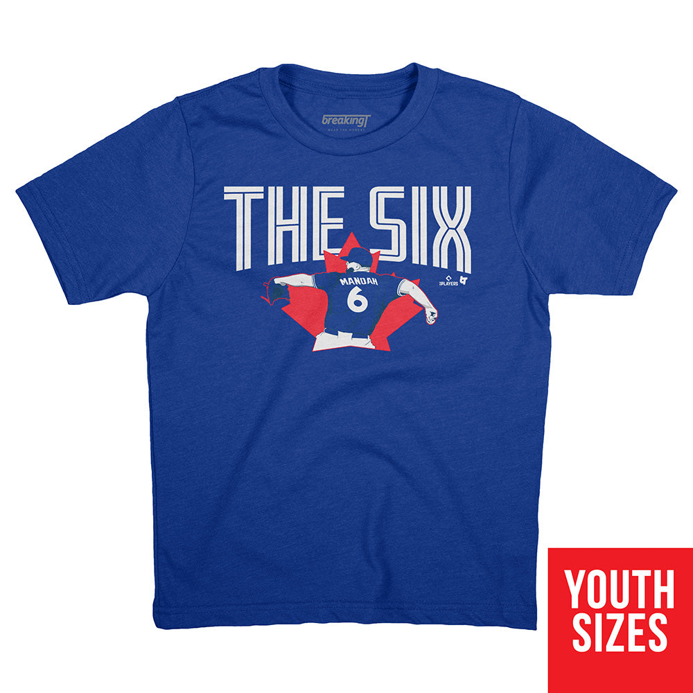 Alek Manoah: The 6, Youth T-Shirt / Medium - MLB - Sports Fan Gear | breakingt