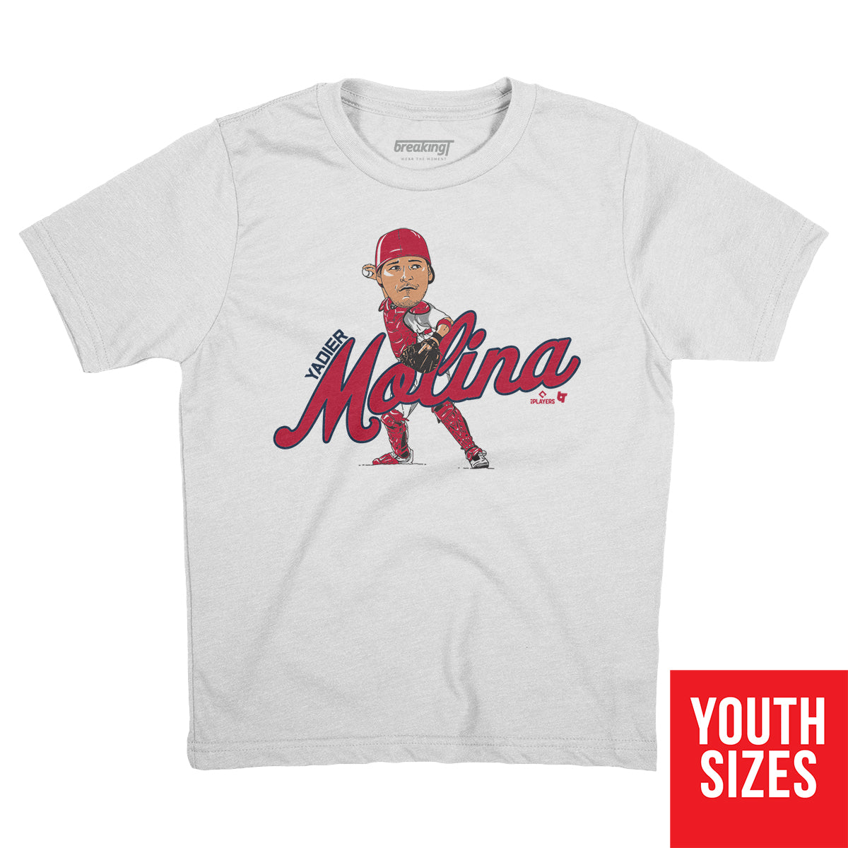 Yadier Molina: Yadi Day Shirt, St. Louis - MLBPA Licensed - BreakingT