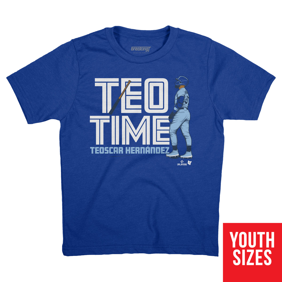 Teoscar Hernandez: Teo Time Shirt + Hoodie, Toronto - MLBPA -BreakingT