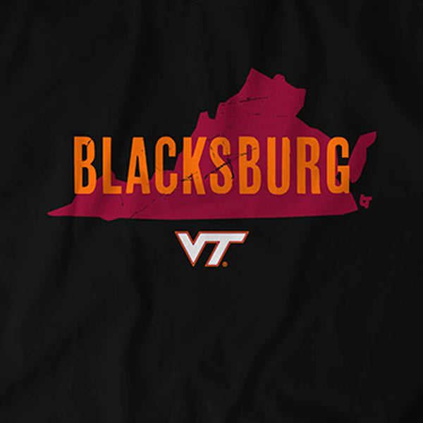 Virginia Tech Hokies Hometown Tee: Blacksburg