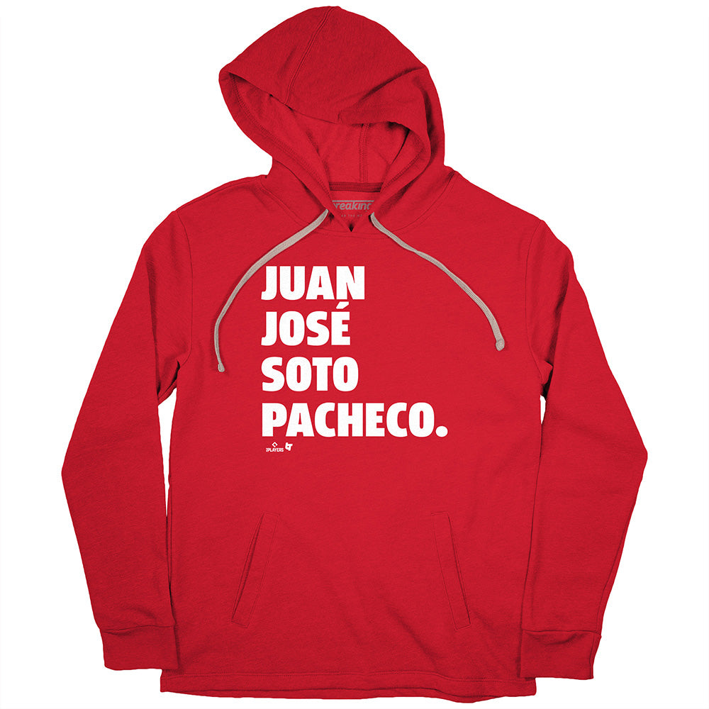 Juan Soto Men's Cotton T-Shirt - Heather Gray - San Diego | 500 Level Major League Baseball Players Association (MLBPA)