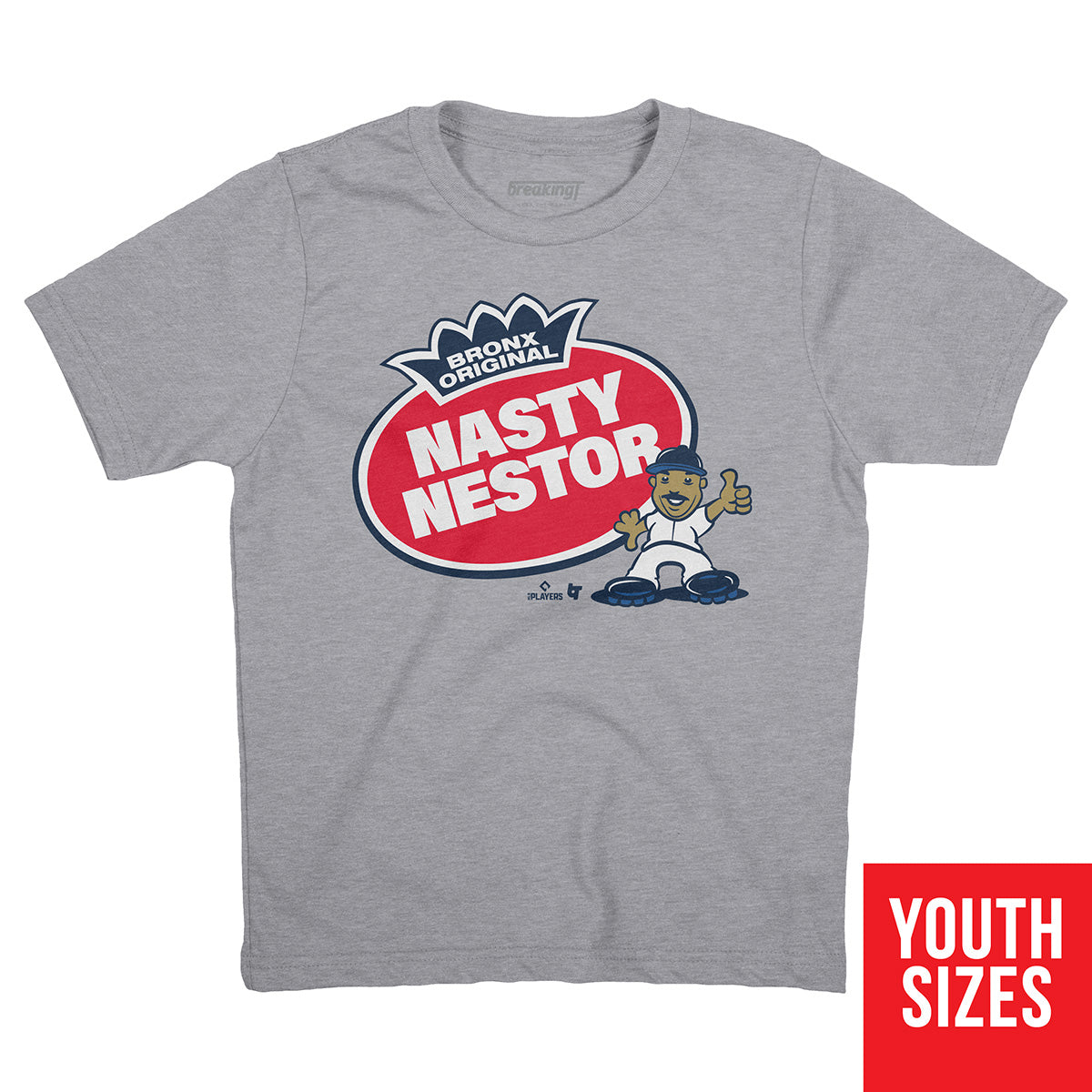 Nestor Cortes: Nasty Nestor Bronx Original, Youth T-Shirt / Medium - MLB - Sports Fan Gear | breakingt
