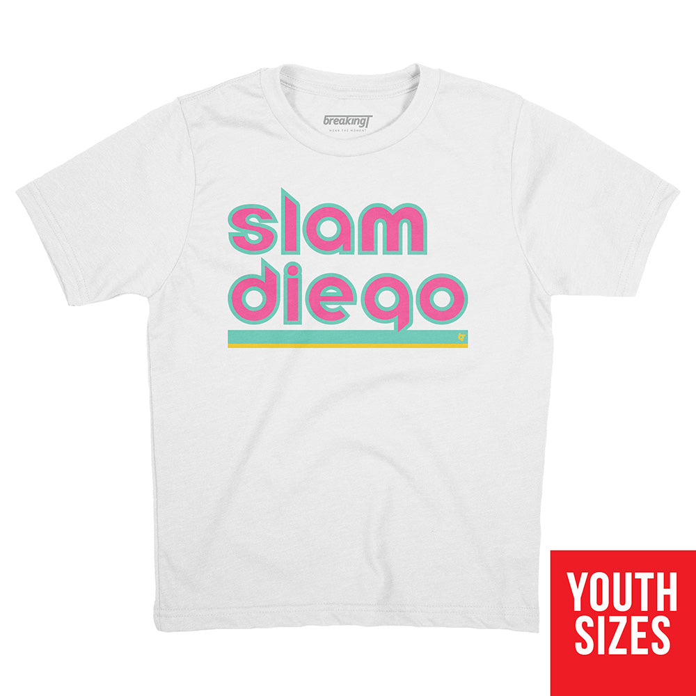 Womens Slam Diego California Tee San Diego V-Neck T-Shirt