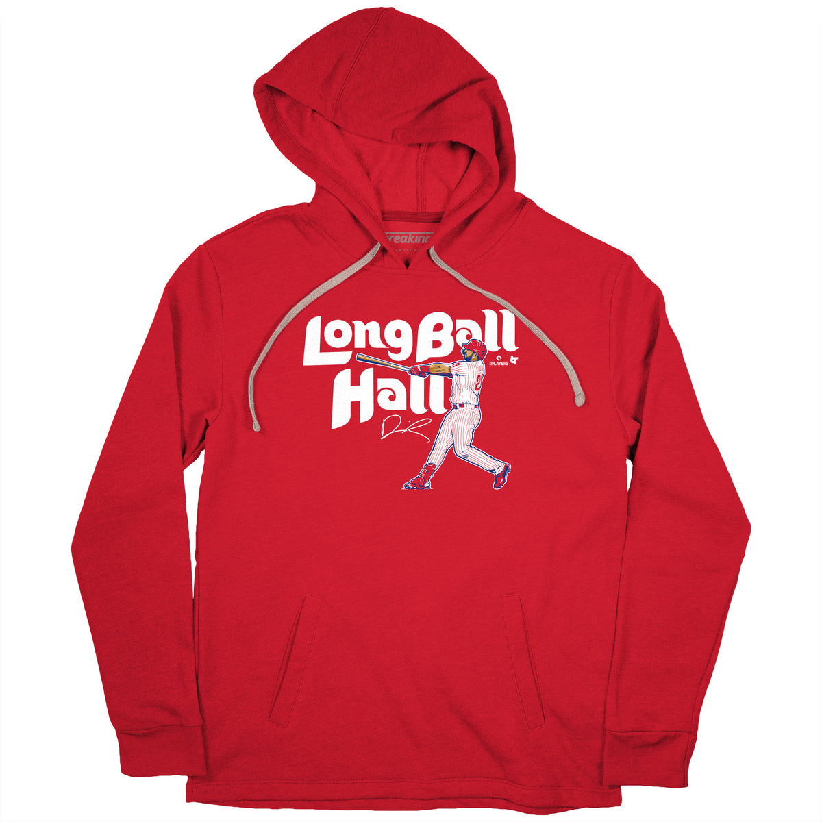 Darick Long Ball Hall Shirt+Hoodie, Philly -MLBPA Licensed- BreakingT