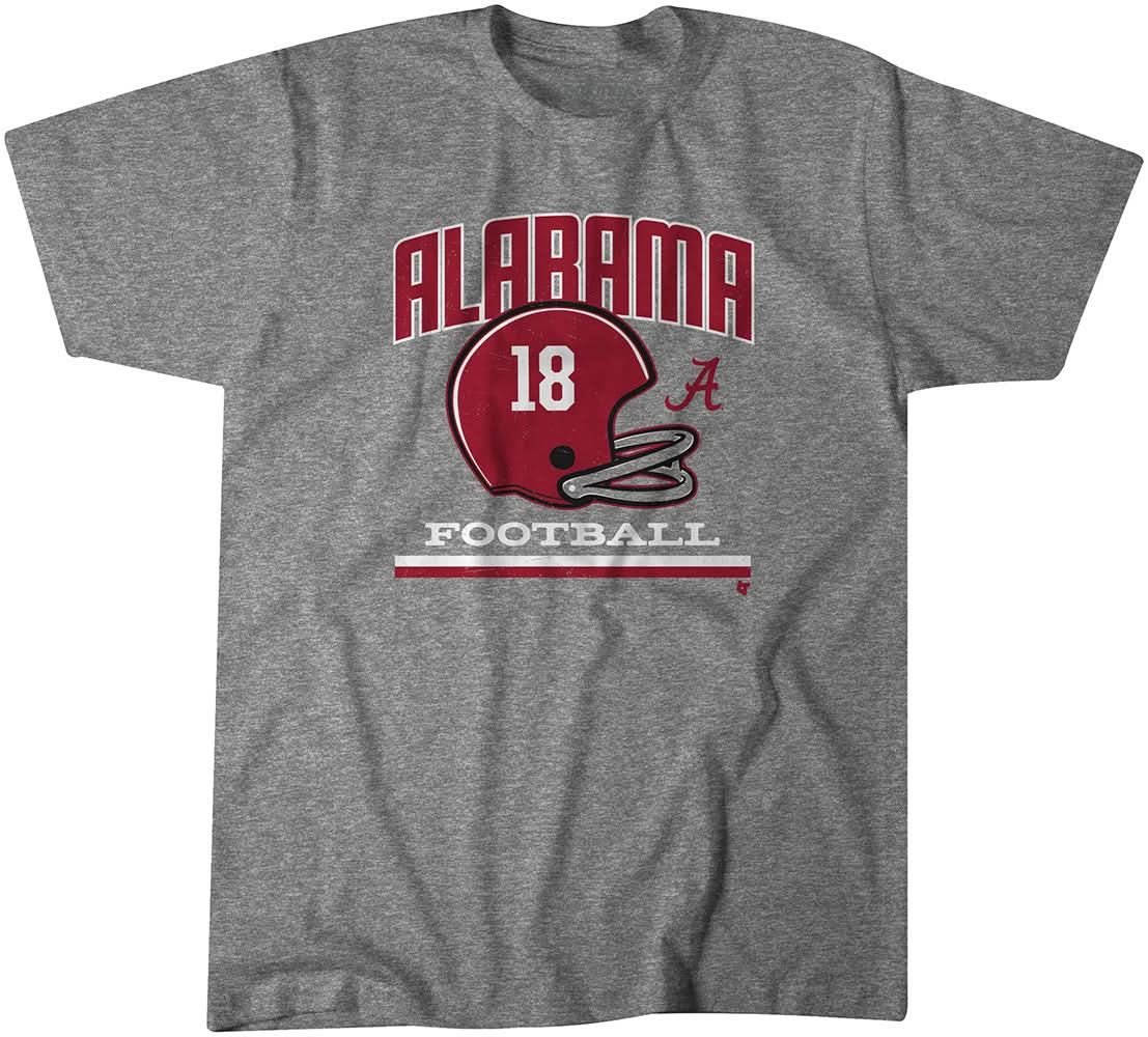 alabama football helmet vintage Alabama: Vintage Football Helmet, Adult T-Shirt / Extra Large - Alabama Crimson Tide-College Football - Sports Fan Gear